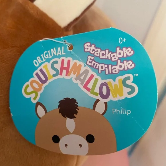 NWT 12” Philip the Horse Stackables Squishmallows - Picture 5 of 8